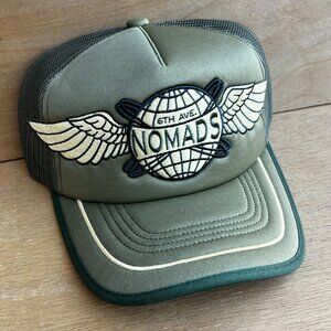 FRED SEGAL MITCHELL & NESS 6TH AVENUE NOMADS WINGS LOGO TRUCKER HAT NEW